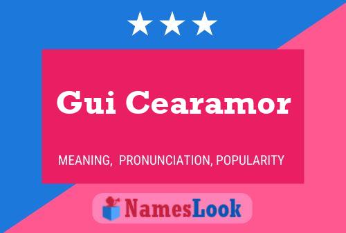 Gui Cearamor Naam Poster