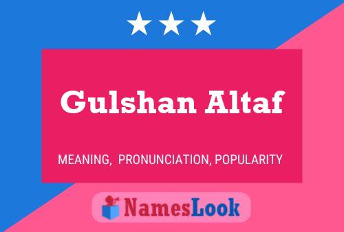 Gulshan Altaf Naam Poster