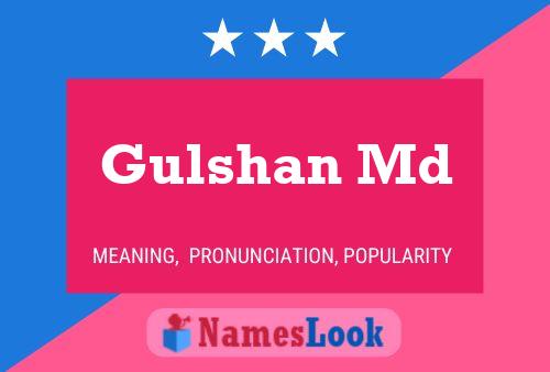 Gulshan Md Naam Poster