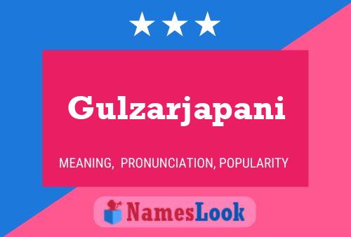 Gulzarjapani Naam Poster