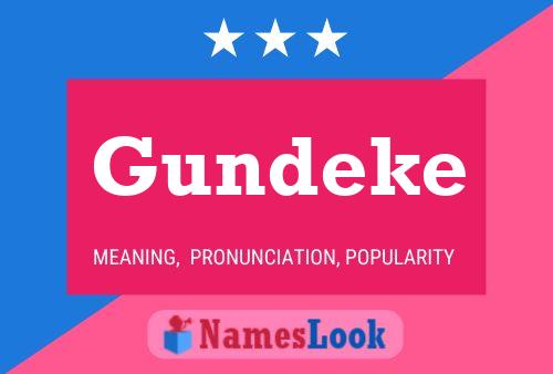 Gundeke Naam Poster