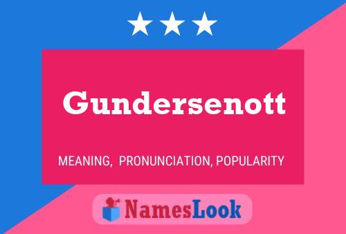 Gundersenott Naam Poster