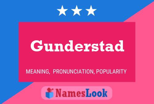 Gunderstad Naam Poster