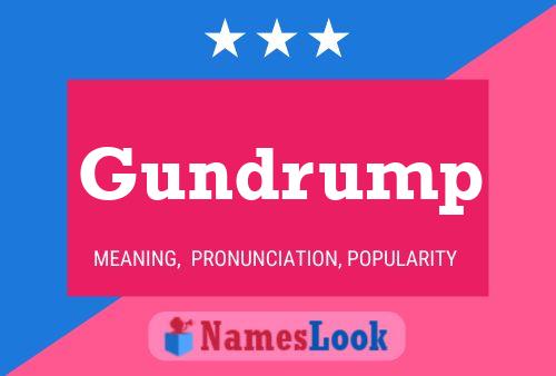 Gundrump Naam Poster