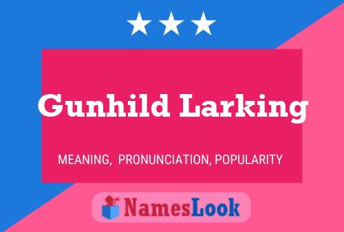 Gunhild Larking Naam Poster