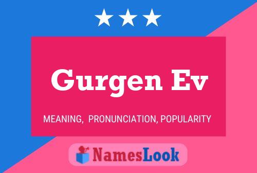 Gurgen Ev Naam Poster