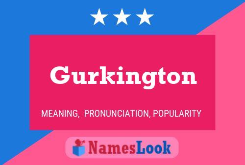 Gurkington Naam Poster