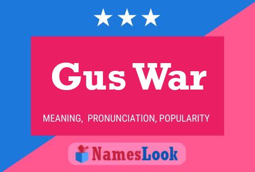 Gus War Naam Poster