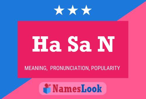 Ha Sa N Naam Poster