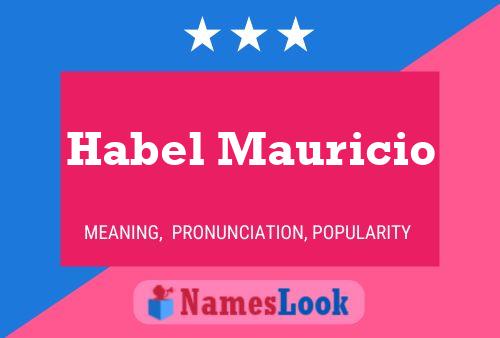 Habel Mauricio Naam Poster