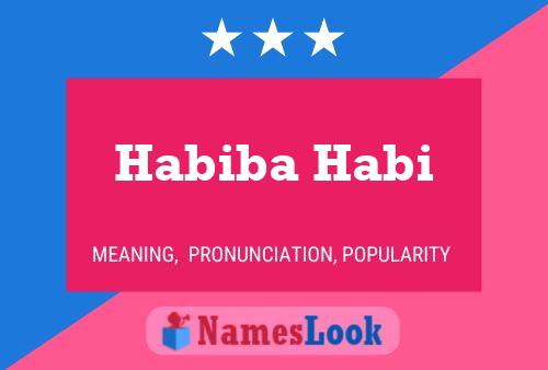 Habiba Habi Naam Poster