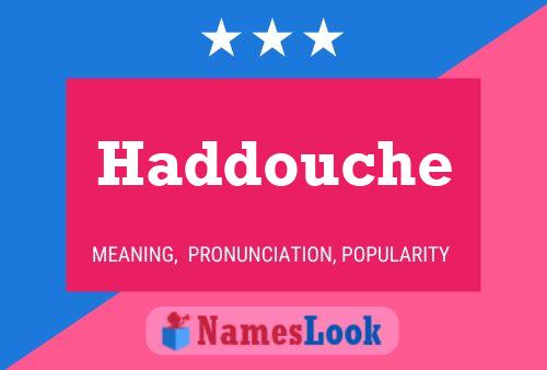 Haddouche Naam Poster