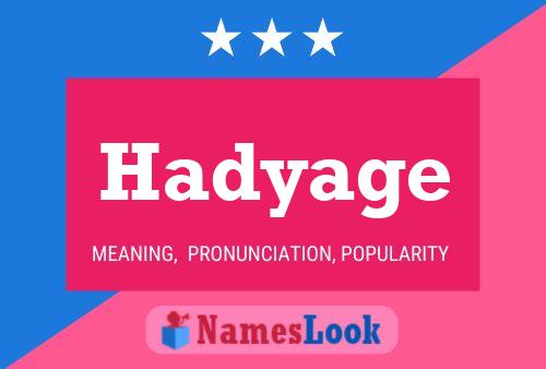 Hadyage Naam Poster