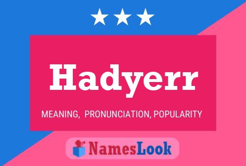 Hadyerr Naam Poster