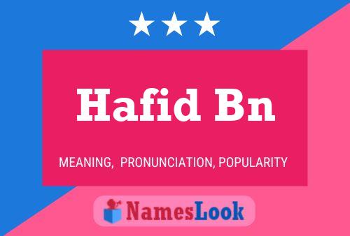 Hafid Bn Naam Poster