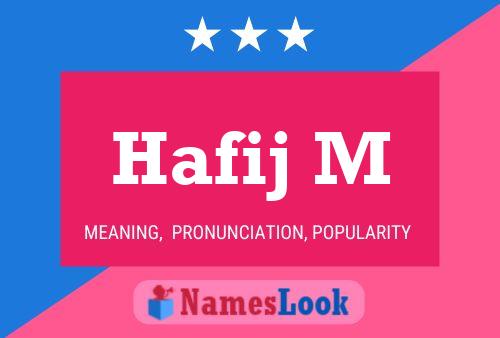 Hafij M Naam Poster