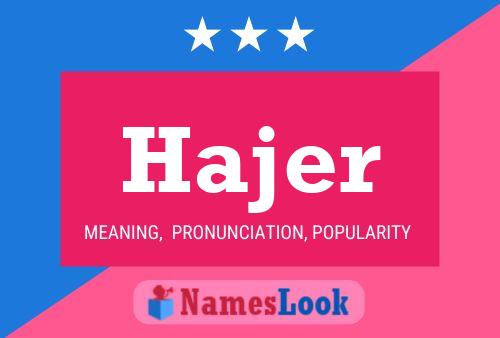 Hajer Naam Poster