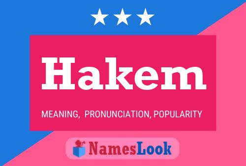 Hakem Naam Poster