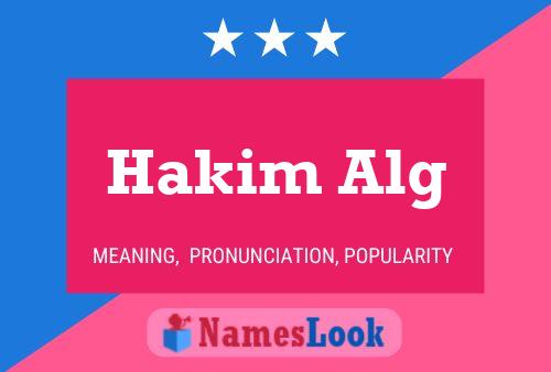 Hakim Alg Naam Poster