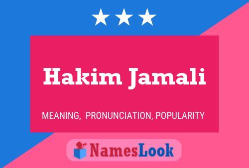 Hakim Jamali Naam Poster