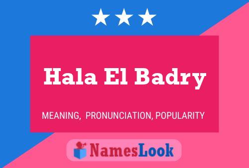 Hala El Badry Naam Poster