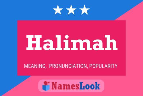 Halimah Naam Poster