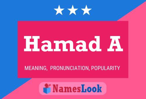 Hamad A Naam Poster