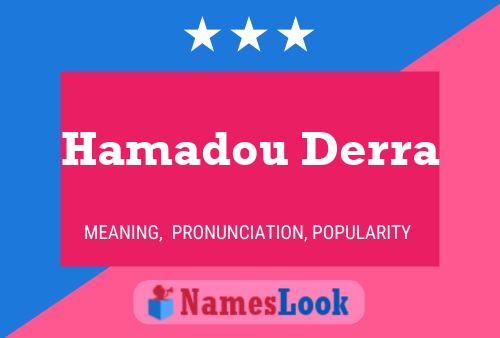 Hamadou Derra Naam Poster