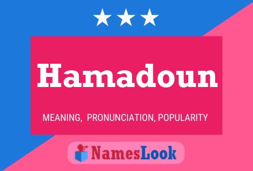 Hamadoun Naam Poster