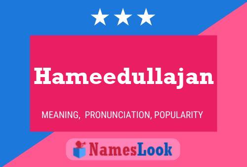 Hameedullajan Naam Poster