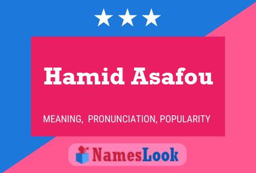 Hamid Asafou Naam Poster