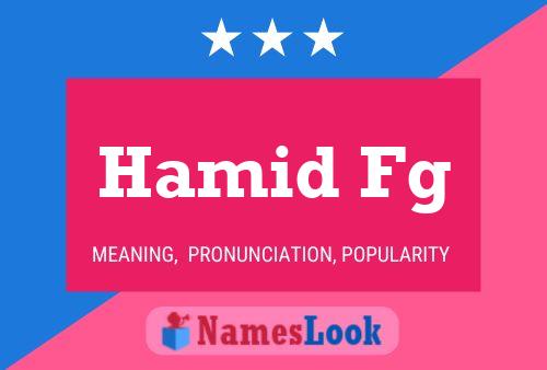 Hamid Fg Naam Poster