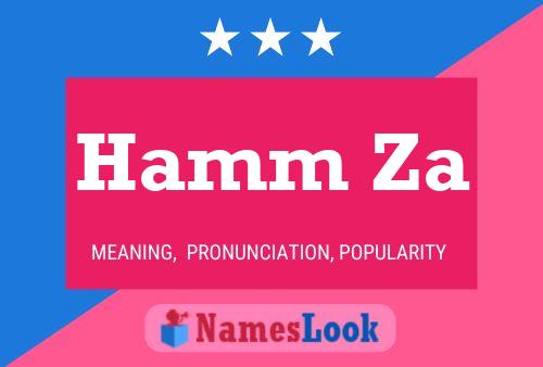 Hamm Za Naam Poster