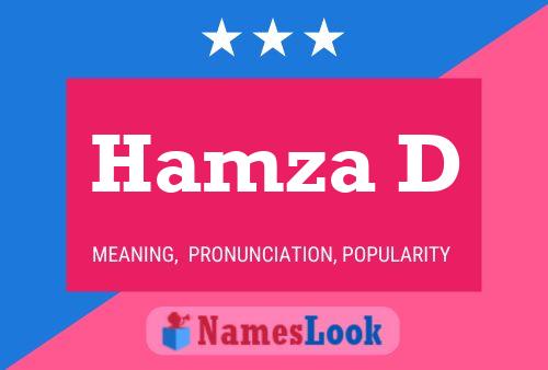 Hamza D Naam Poster