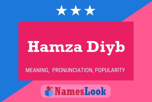 Hamza Diyb Naam Poster