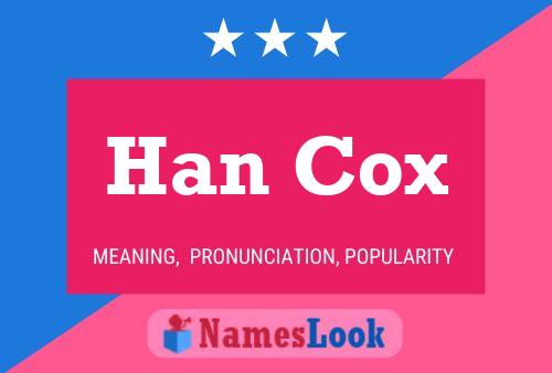 Han Cox Naam Poster