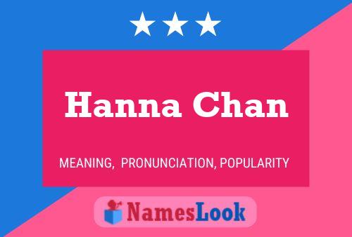 Hanna Chan Naam Poster