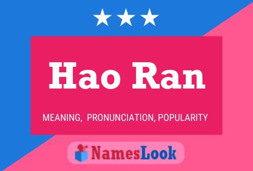 Hao Ran Naam Poster