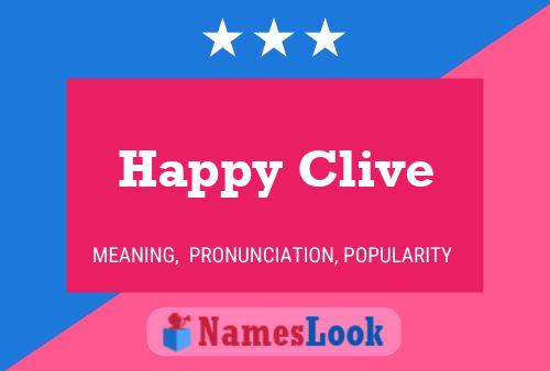 Happy Clive Naam Poster