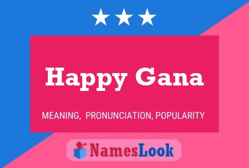 Happy Gana Naam Poster