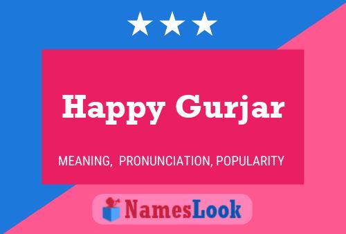 Happy Gurjar Naam Poster