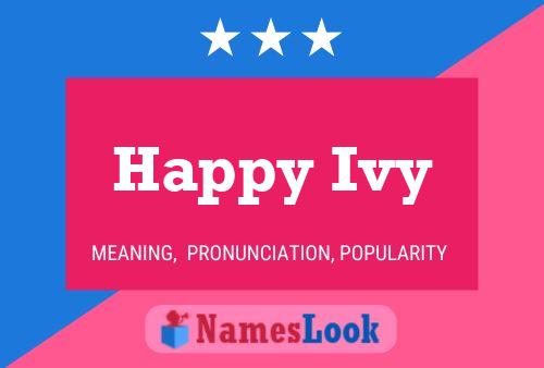 Happy Ivy Naam Poster