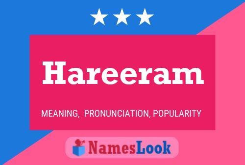 Hareeram Naam Poster