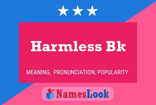 Harmless Bk Naam Poster