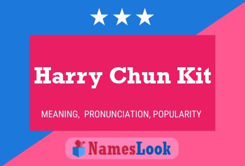 Harry Chun Kit Naam Poster