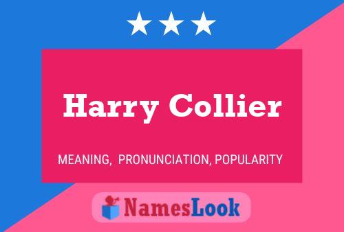 Harry Collier Naam Poster