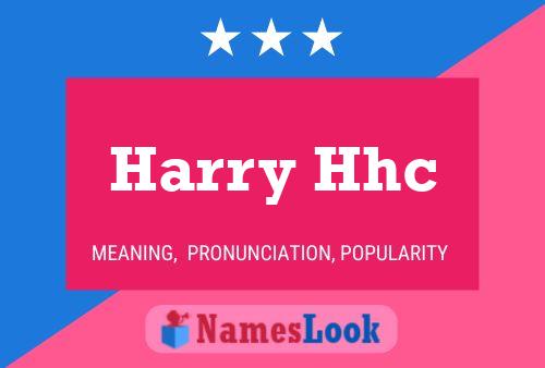 Harry Hhc Naam Poster