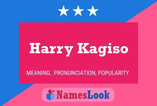 Harry Kagiso Naam Poster