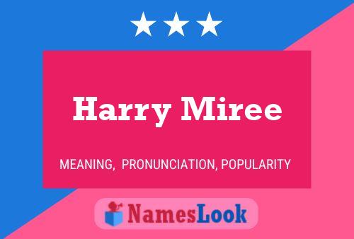 Harry Miree Naam Poster