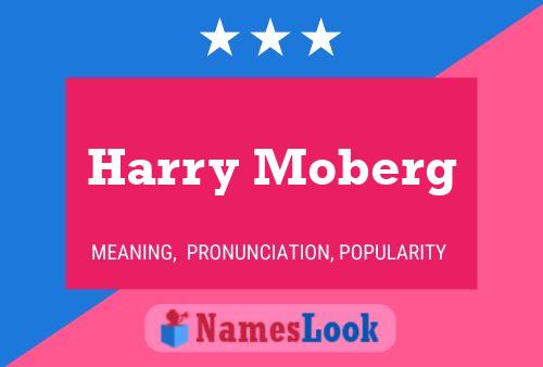 Harry Moberg Naam Poster